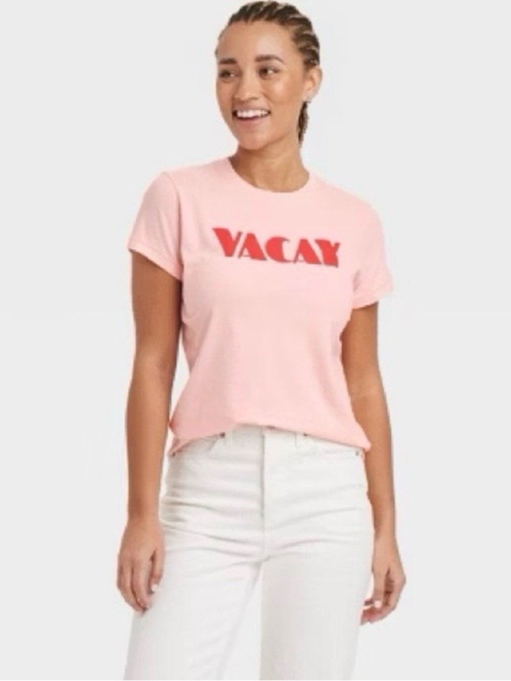 Universal Thread Goods Co. Women’s Pink VACAY graphic t shirt XL pink magenta